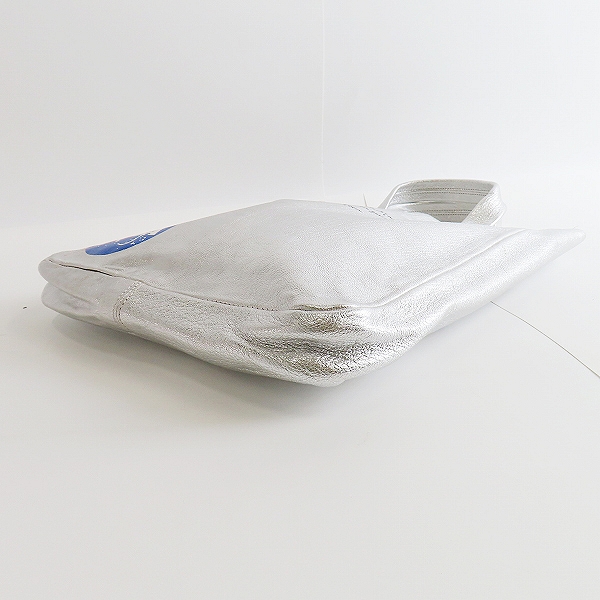 実際に弊社で買取させて頂いたCOXCOMB × BEAMS× NASA/コックスコーム×ビームス×ナサ Planets/プラネッツ ゴートレザー トートバッグ の画像 2枚目