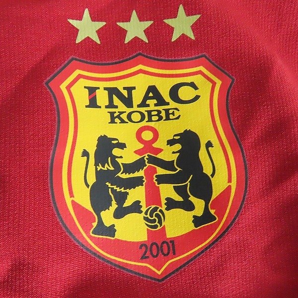 実際に弊社で買取させて頂いたhummel/ヒュンメル INAC神戸レオネッサ レプリカユニフォーム #8 澤 穂希 HAG1023INC/Mの画像 6枚目