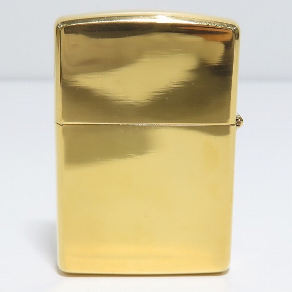 実際に弊社で買取させて頂いたZippo/ジッポー HARLEYDAVIDSON/ハーレーダビッドソン イーグルメタル貼り ゴールド 1932-1991/1991年製の画像 1枚目