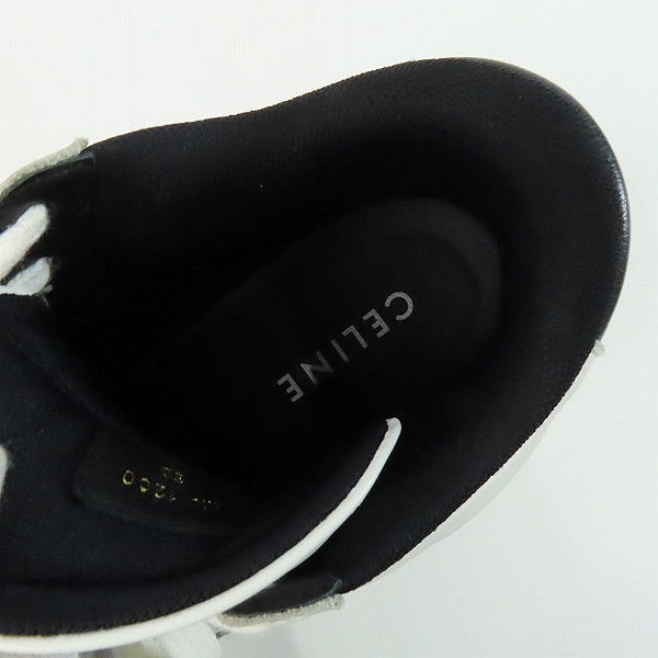実際に弊社で買取させて頂いた（1）CELINE/セリーヌ ハイカット スニーカー MU1200/39の画像 4枚目