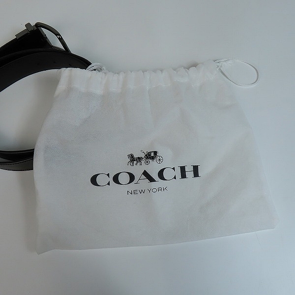実際に弊社で買取させて頂いたCOACH/コーチ レザーベルトの画像 7枚目