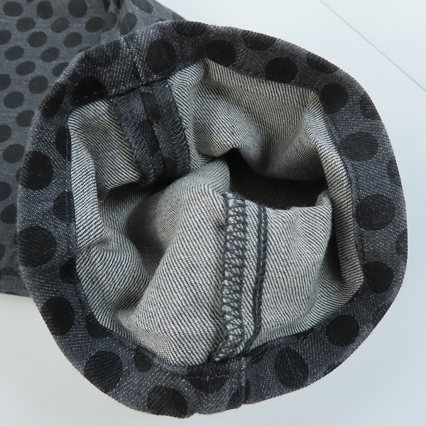 実際に弊社で買取させて頂いた【JPタグ】DOLCE&GABBANA/ドルチェ&ガッバーナ DENIM ドット柄 ストレッチパンツ G647LD/G8Q60/50の画像 6枚目