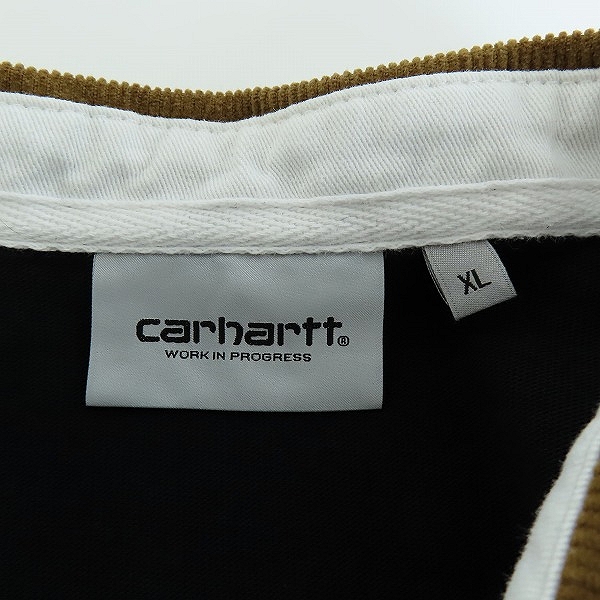 実際に弊社で買取させて頂いたCarhartt/カーハート WIP L/S CORD RUGBY POLO/ロングスリーブコードラグビーポロ I028289/XLの画像 2枚目