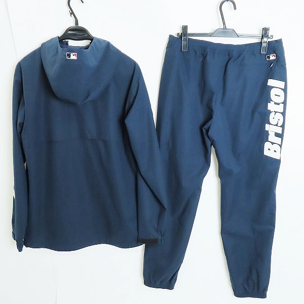 実際に弊社で買取させて頂いたFCRB/エフシーレアルブリストル 21AW MLB TOUR WARM UP JACKET/WARM UP PANTS/セットアップ FCRB-212000/FCRB-212001/XL/Lの画像 1枚目