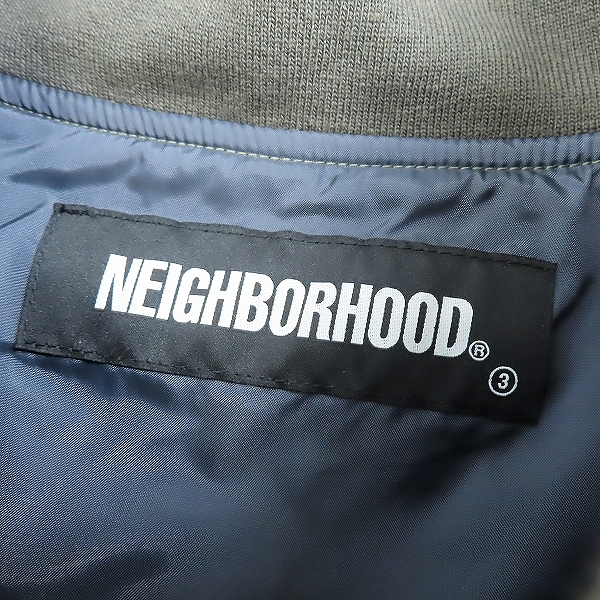 実際に弊社で買取させて頂いたNEIGHBORHOOD/ネイバーフッド 22SS スタジャン 221TSNH-JKM08/Mの画像 2枚目
