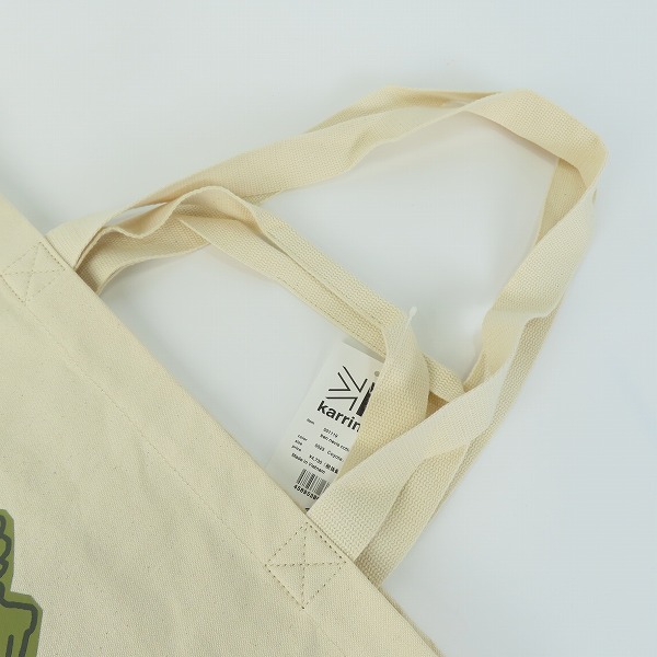 実際に弊社で買取させて頂いた【未使用】Karrimor/カリマー キャンバス トートバッグ 501119-0523の画像 2枚目