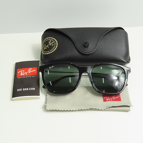 実際に弊社で買取させて頂いたRay-Ban/レイバン ウエリントン サングラス/アイウェア RB4333D 6292/71 の画像 9枚目