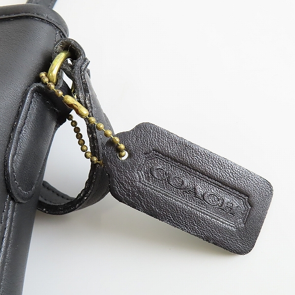 実際に弊社で買取させて頂いたCOACH/コーチ レザー ショルダーバッグ 9990の画像 7枚目