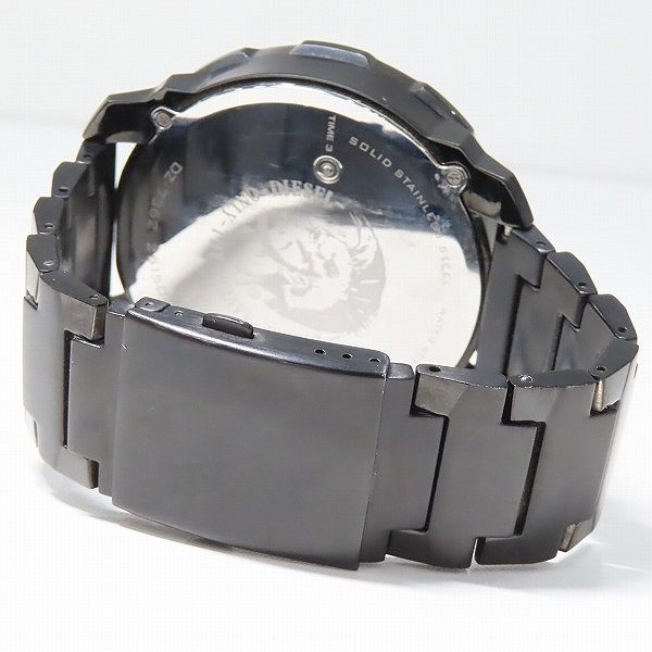 実際に弊社で買取させて頂いたDIESEL/ディーゼル マシナス 腕時計 DZ-7362【動作未確認】の画像 2枚目