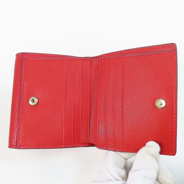 実際に弊社で買取させて頂いたCOACH/コーチ 二つ折り財布 C7428 の画像 3枚目
