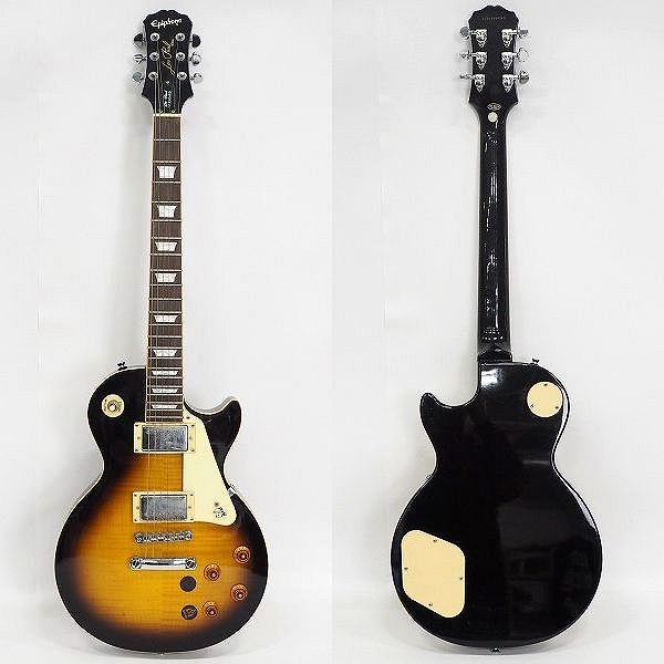 実際に弊社で買取させて頂いた★Epiphone/エピフォン Les Paul Standard/レスポールスタンダード  エレキギター ソフトケース付の画像 1枚目