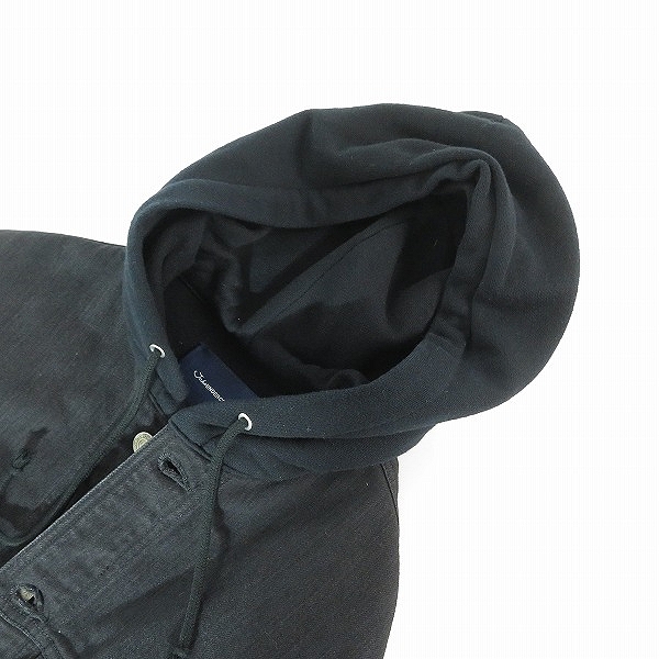 実際に弊社で買取させて頂いたJohn UNDERCOVER/ジョン アンダーカバー 19SS 再構築 フーデッド デニムジャケット JUW4205 2の画像 5枚目