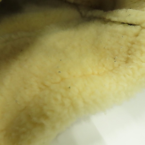 実際に弊社で買取させて頂いたSchott/ショット ムートン ダブル ライダースジャケット 40の画像 5枚目