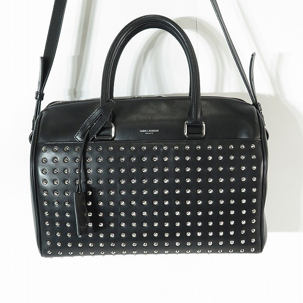 実際に弊社で買取させて頂いたSAINT LAURENT PARIS/サンローランパリ スタッズ ダッフル 2WAY ショルダーバッグ/ハンドバッグ 