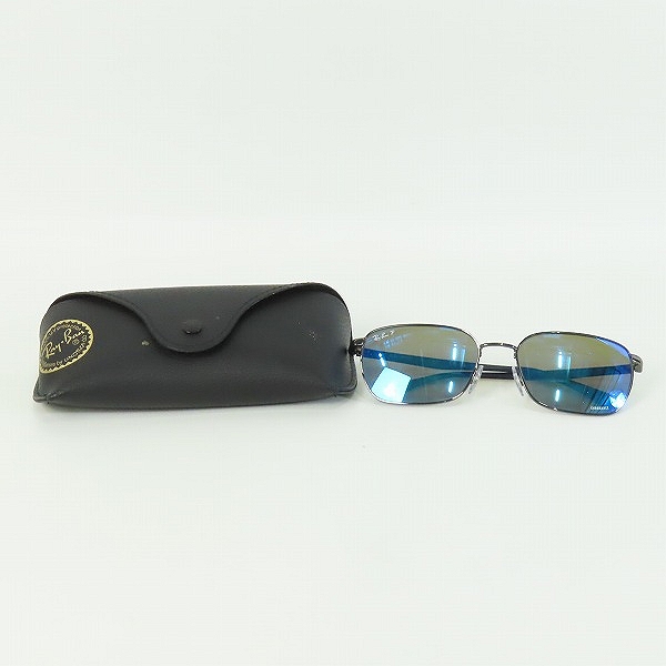 実際に弊社で買取させて頂いたRayban/レイバン 偏光レンズ サングラス 3684-CHの画像 9枚目