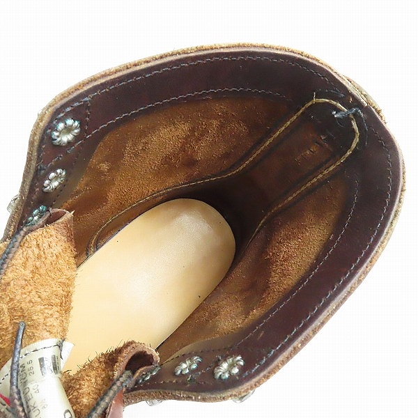 実際に弊社で買取させて頂いたRED WING/レッドウィング IRON RANGER/アイアンレンジャー ワークブーツ 8111/US7.5の画像 4枚目