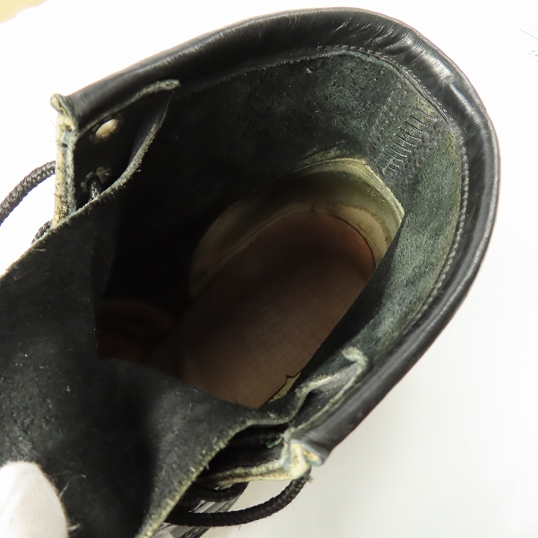 実際に弊社で買取させて頂いたREDWING/レッドウィング モックブーツ/アイリッシュセッター ブラック 8130/9.5Eの画像 4枚目