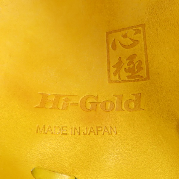 実際に弊社で買取させて頂いたHi-Gold/ハイゴールド 心極 硬式/投手用 グローブ KKG-1141の画像 4枚目