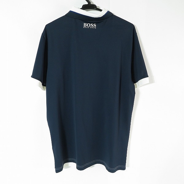 実際に弊社で買取させて頂いたHUGO BOSS/ヒューゴボス MOISTURE MANAGEMENT スリムフィットポロシャツ/XLの画像 1枚目