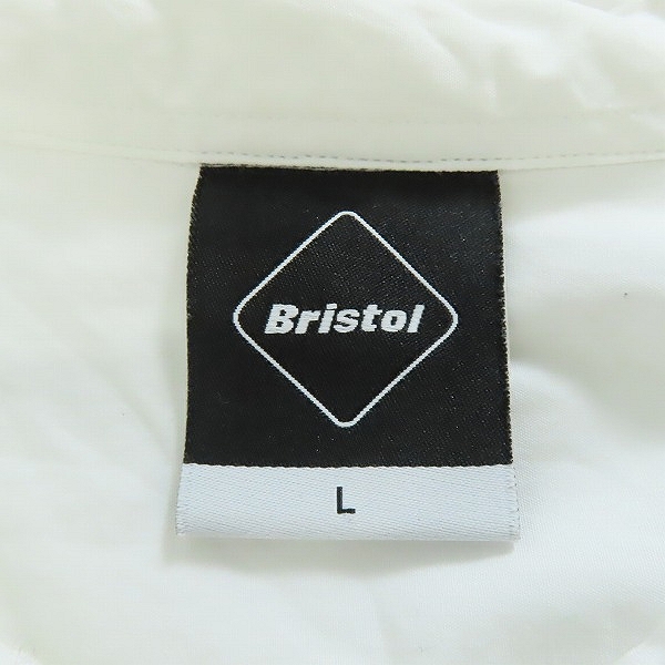 実際に弊社で買取させて頂いたF.C. Real Bristol/エフシーレアルブリストル  23SS BIG LOGO L/S BAGGY SHIRT 長袖シャツ FCRB-230079/Lの画像 2枚目