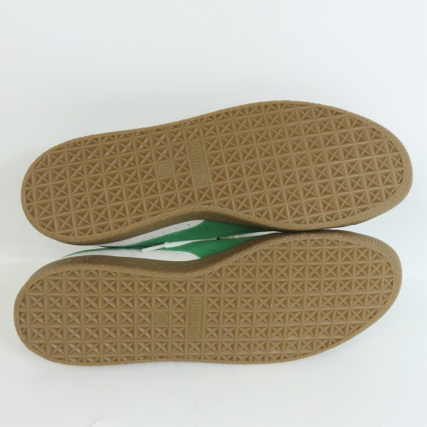 実際に弊社で買取させて頂いた【未使用】Birdog×#FR2×atmos×Puma/バードッグ × #FR2 × アトモス × プーマ Suede VTG "Sail/Green" 391916-01/28.5の画像 2枚目