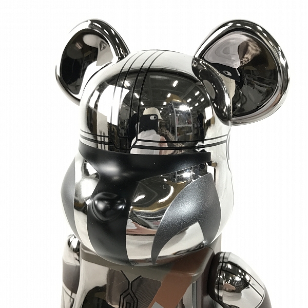 実際に弊社で買取させて頂いたMEDICOM TOY/メディコムトイ BE@RBRICK/ベアブリック 400％＆100％ STAR WARS/スターウォーズ MANDALORIAN/マンダロリアンの画像 2枚目