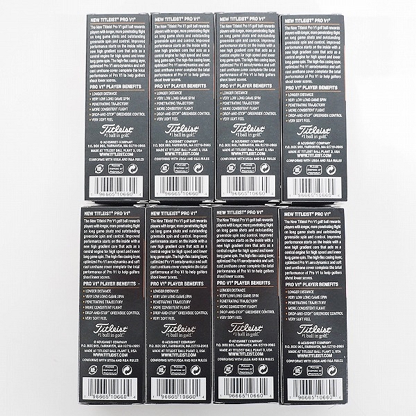 実際に弊社で買取させて頂いた【未使用】Titleist/タイトリスト PRO V1 ゴルフボール ホワイト 2ダースの画像 3枚目