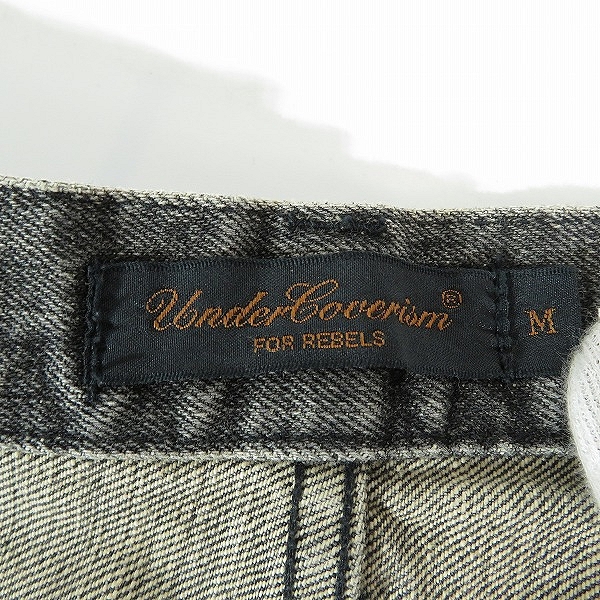 実際に弊社で買取させて頂いたUNDERCOVER/アンダーカバー アーカイブ 02AW 魔女期 ハギ 切り替えパンツ Mの画像 2枚目