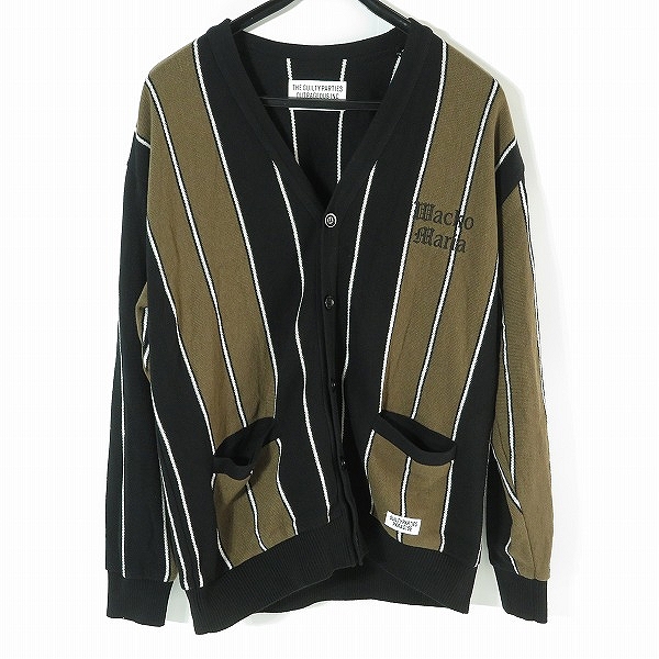 実際に弊社で買取させて頂いたWACKO MARIA/ワコマリア GUILTY PARTIES シルク/レーヨン混 カーディガン/M