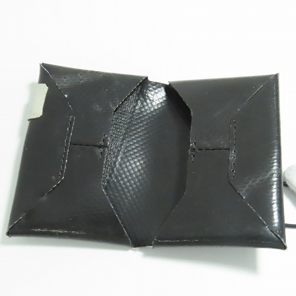 実際に弊社で買取させて頂いたFREITAG/フライターグ F233 PAT/パット カードケース ブラック/グレーの画像 3枚目