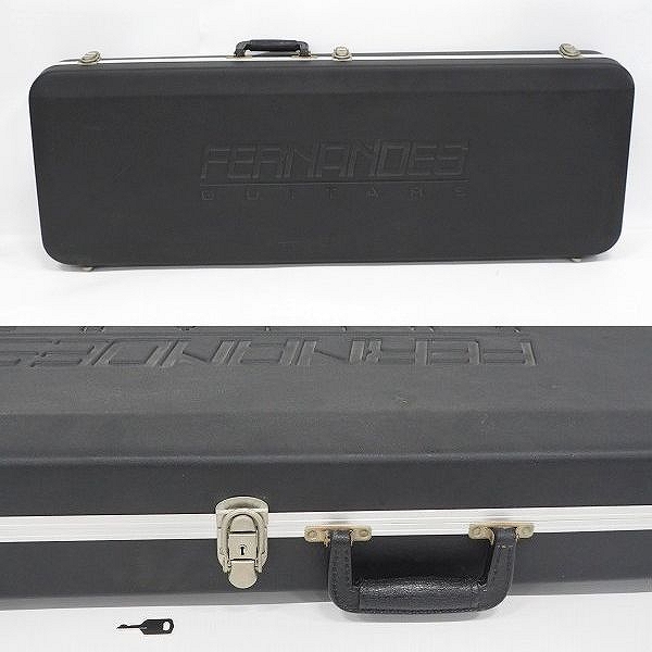 実際に弊社で買取させて頂いた★FERNANDES/フェルナンデス FR-125S・99 コイルタップ・サスティナー搭載 エレキギター ハードケース付の画像 9枚目
