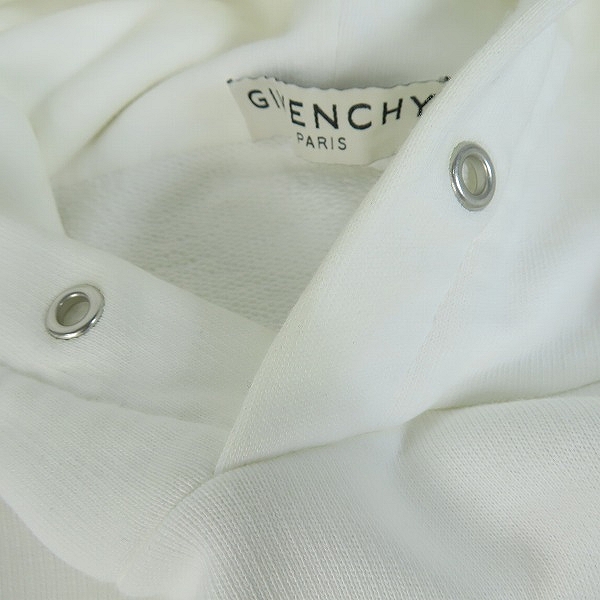 実際に弊社で買取させて頂いたGIVENCHY/ジバンシィ ロゴ パーカー BMJ05430AF/XSの画像 5枚目