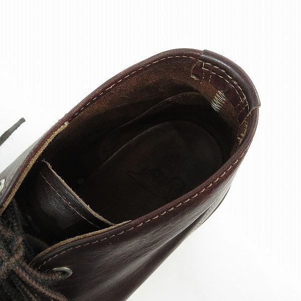 実際に弊社で買取させて頂いたRED WING/レッドウィング CLASSIC CHUKKA チャッカブーツ 3141/9Dの画像 4枚目