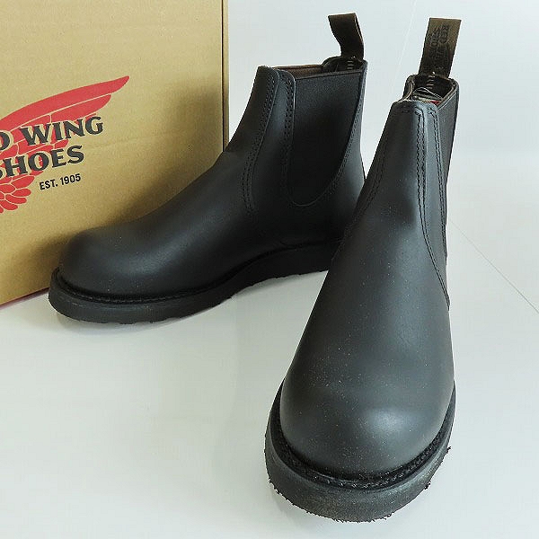 実際に弊社で買取させて頂いたREDWING/レッドウィング  Classic Chelsea/クラシックチェルシー ブラックハーネス 3194/US8