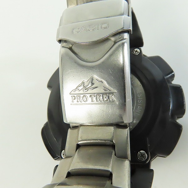 実際に弊社で買取させて頂いたCASIO/カシオ PROTREK/プロトレック トリプルセンサー ソーラー PRG-240T の画像 8枚目