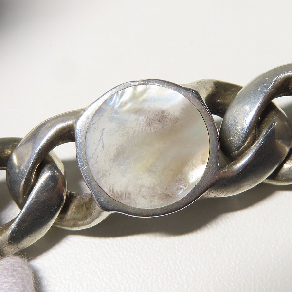 実際に弊社で買取させて頂いたSTANLEY GUESS/スタンリーゲス ラウンドマルチシェルブレスレットの画像 8枚目