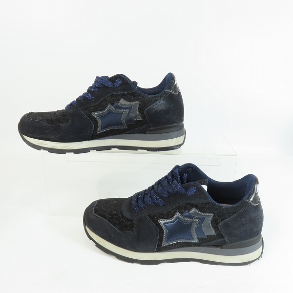 実際に弊社で買取させて頂いたAtlantic STARS/アトランティックスターズ VEGA ANY 81N/ベガ スニーカー 38の画像 3枚目