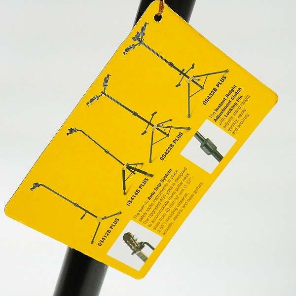 実際に弊社で買取させて頂いた★HERCULES/ハーキュレス GS414B PLUS 吊り下げ式 ギタースタンド ギターハンガーの画像 4枚目