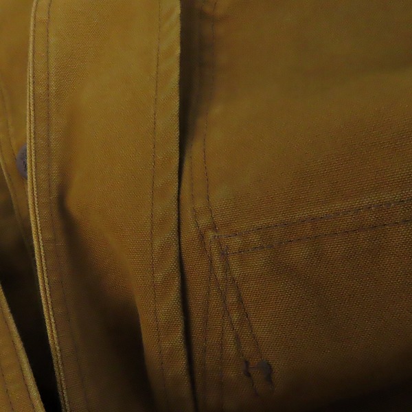 実際に弊社で買取させて頂いたSUGAR CANE/シュガーケーン BROWN CANVAS HUNTING JACKET/ジャケット SC13415 42の画像 8枚目