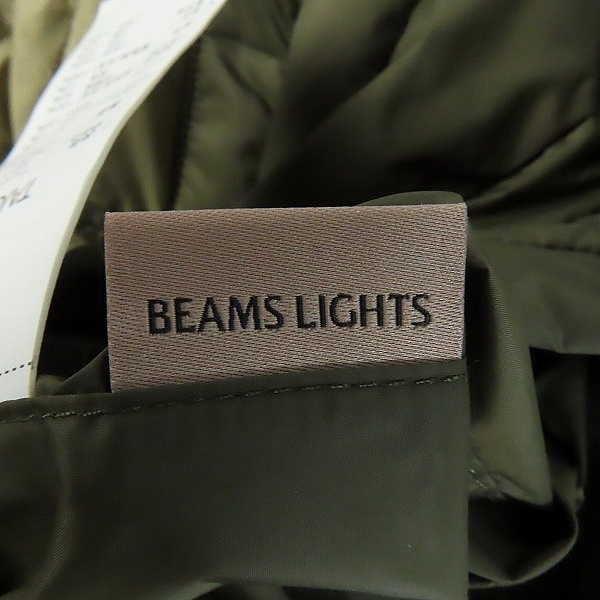 実際に弊社で買取させて頂いたBEAMS LIGHTS×TAION/ビームスライツ×タイオン リバーシブル ダウンジャケット クレイジーカラー/Lの画像 4枚目