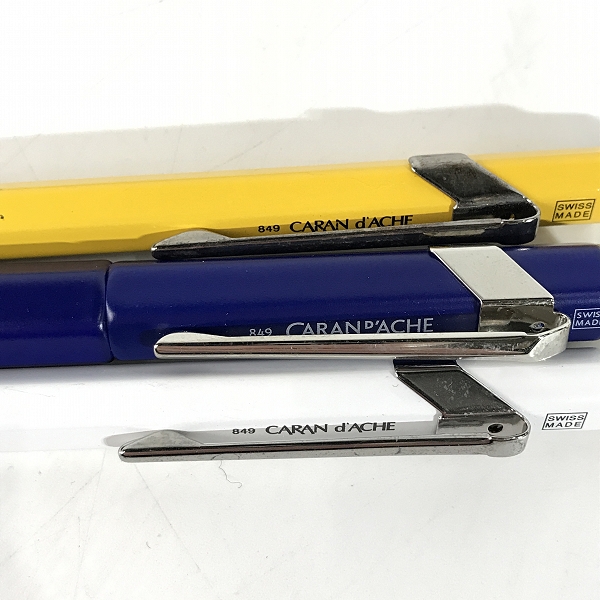 実際に弊社で買取させて頂いた【おまとめ】CARAN d’ACHE/カランダッシュ 849 ボールペン/万年筆の画像 1枚目