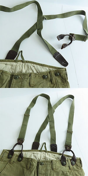 実際に弊社で買取させて頂いたNEIGHBORHOOD/ネイバーフッド サスペンダー付きパンツ/112NYNH-PTM03/Lの画像 5枚目