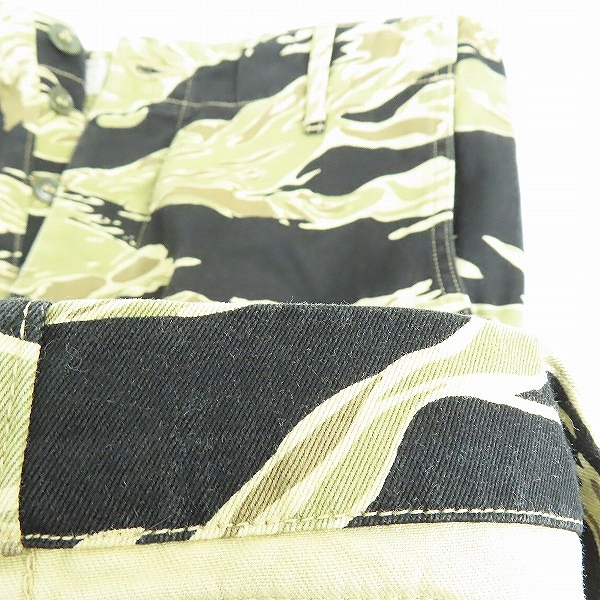 実際に弊社で買取させて頂いた(2)BUZZ RICKSON'S/バズリクソンズ GOLD TIGER PATTERNS SHORTS/ゴールド タイガー ショートパンツ BR51904/XLの画像 7枚目