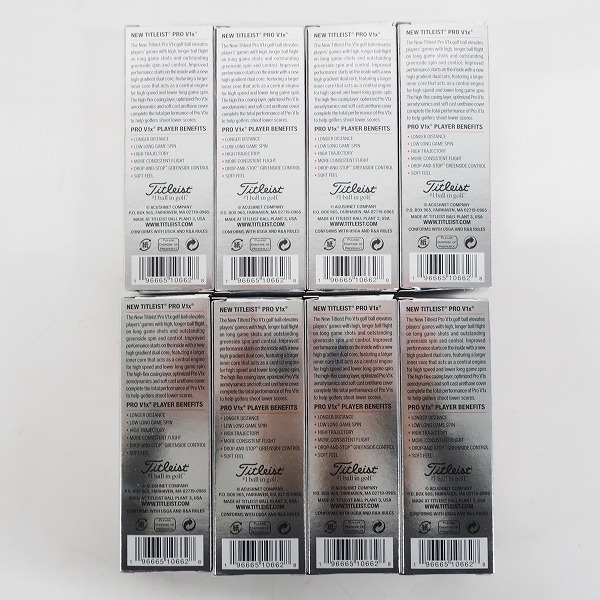 実際に弊社で買取させて頂いた【未使用】Titleist/タイトリスト PRO V1x ゴルフボール ホワイト 2ダース の画像 3枚目