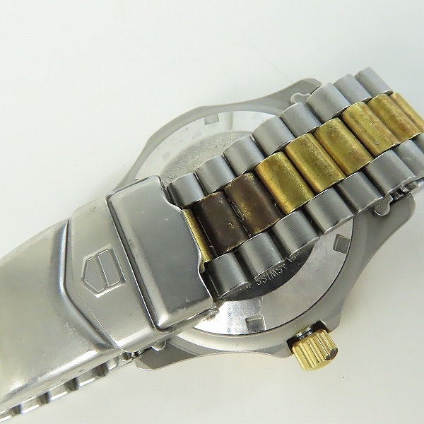 実際に弊社で買取させて頂いた【難有り】TAG HEUER/タグホイヤー 2000シリーズ 200M防水 自動巻き 665.706F の画像 7枚目