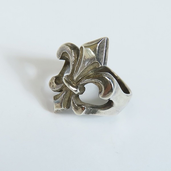 実際に弊社で買取させて頂いたCRAZY PIG/クレイジーピッグ ヘビー フレアーデリス フラットトップ リング/指輪 18号