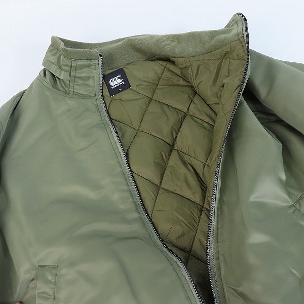 実際に弊社で買取させて頂いたcanterbury/カンタベリー MA-1 フライト ジャケット Lの画像 5枚目