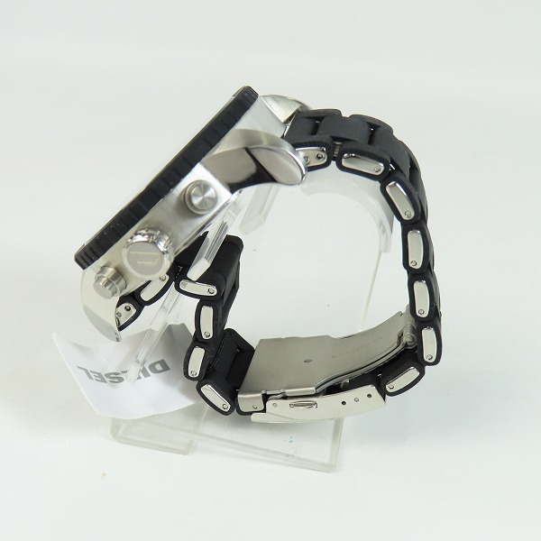 実際に弊社で買取させて頂いたDIESEL/ディーゼル クロノグラフ 腕時計/ウォッチ DZ-4255【動作未確認】の画像 1枚目