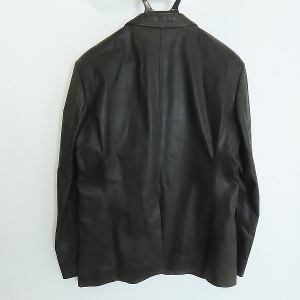 実際に弊社で買取させて頂いたPaul Smith LONDON/ポールスミス ロンドン レザー 2B ジャケット/L2の画像 1枚目