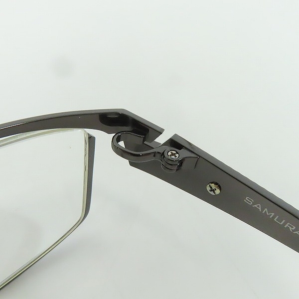 実際に弊社で買取させて頂いたSAMURAI SHO/サムライ翔 眼鏡/メガネフレーム/アイウェア SS-J33 #3の画像 5枚目